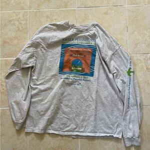 Gray Long Sleeve Marathon T-Shirt